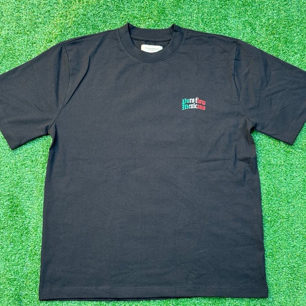 VOX POPULI Puro Flow Mexicano T Shirt Black Tee